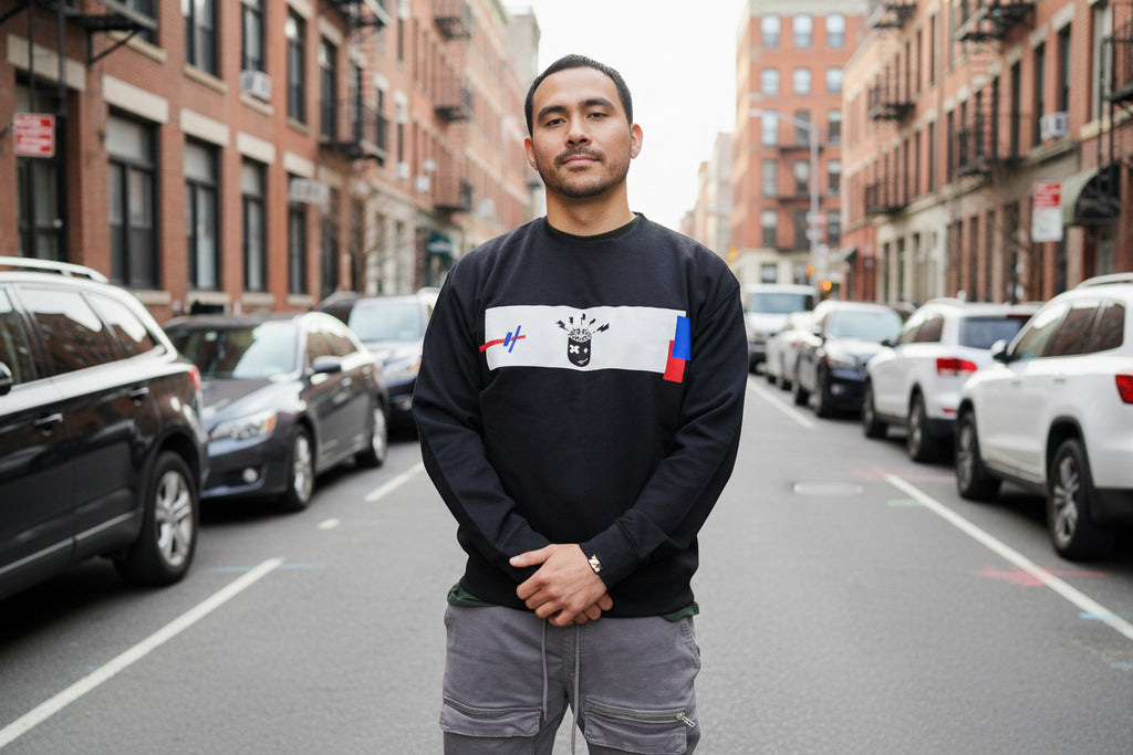 Fiend 4 Dopeness Abstract Block Crewneck