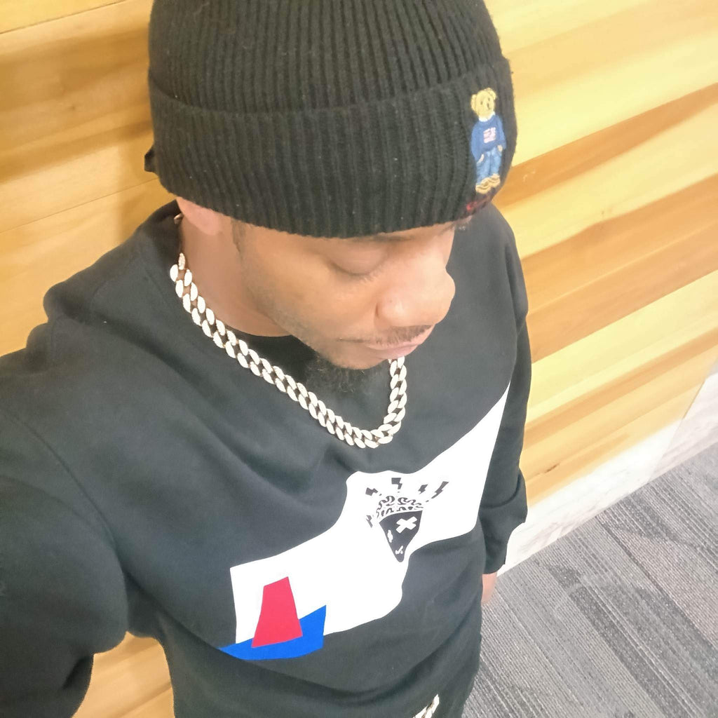 Fiend 4 Dopeness Abstract Block Crewneck