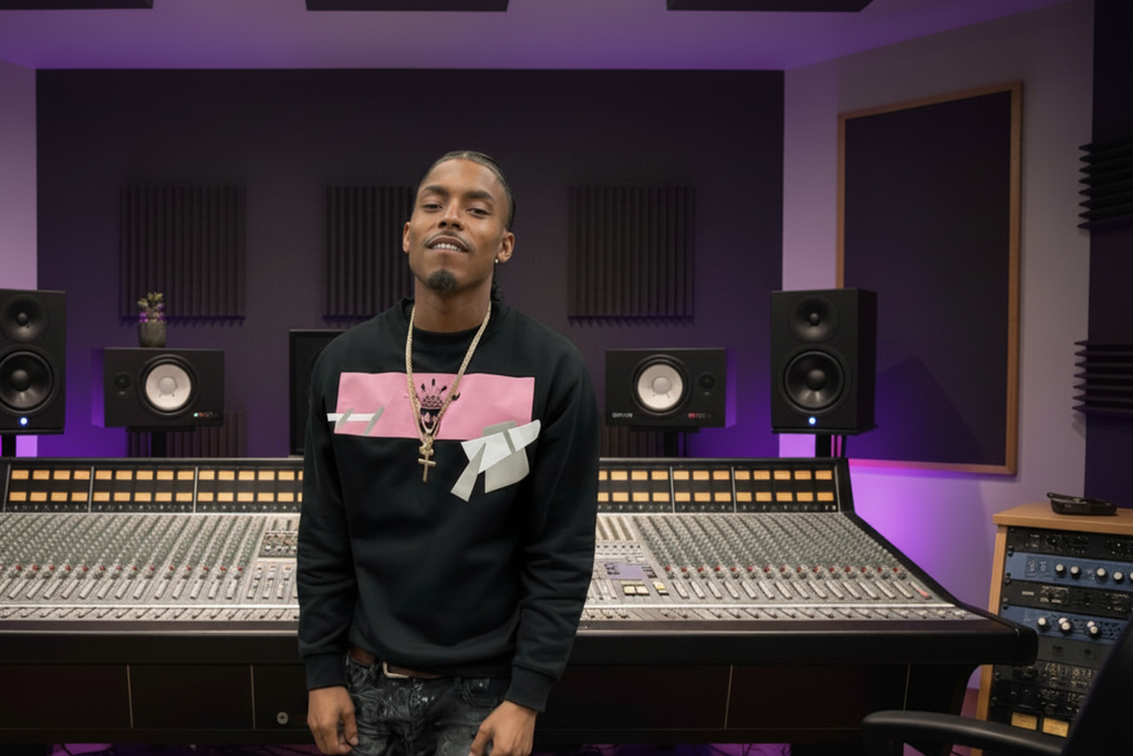 Fiend 4 Dopeness Abstract Block Crewneck