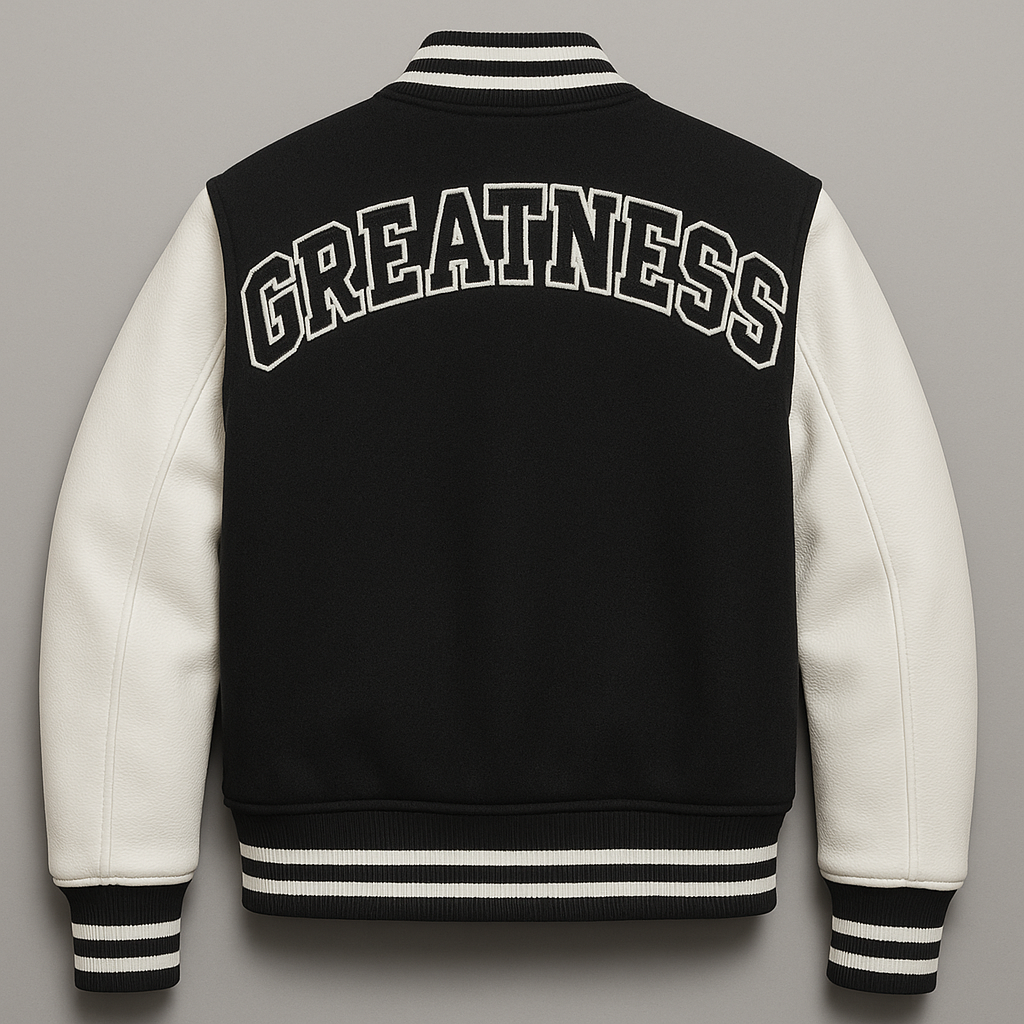 Fiend 4 Dopeness- Greatness is Grand Varsity Jacket