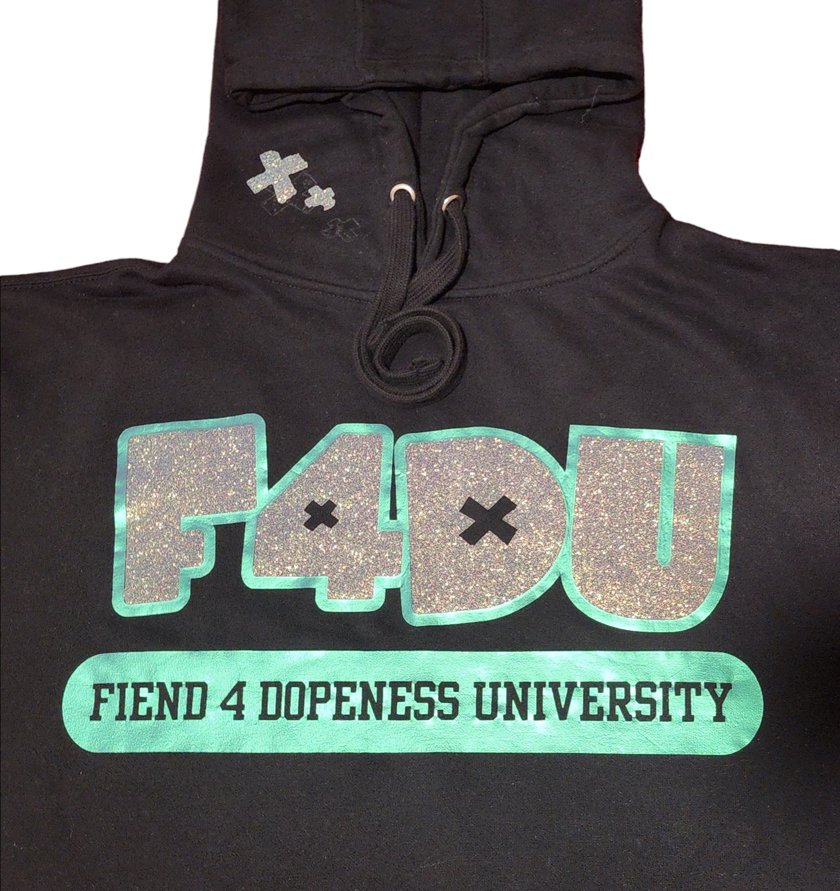 Fiend 4 Dopeness University 2 Toned Hoodie (Flip Flop Paint)