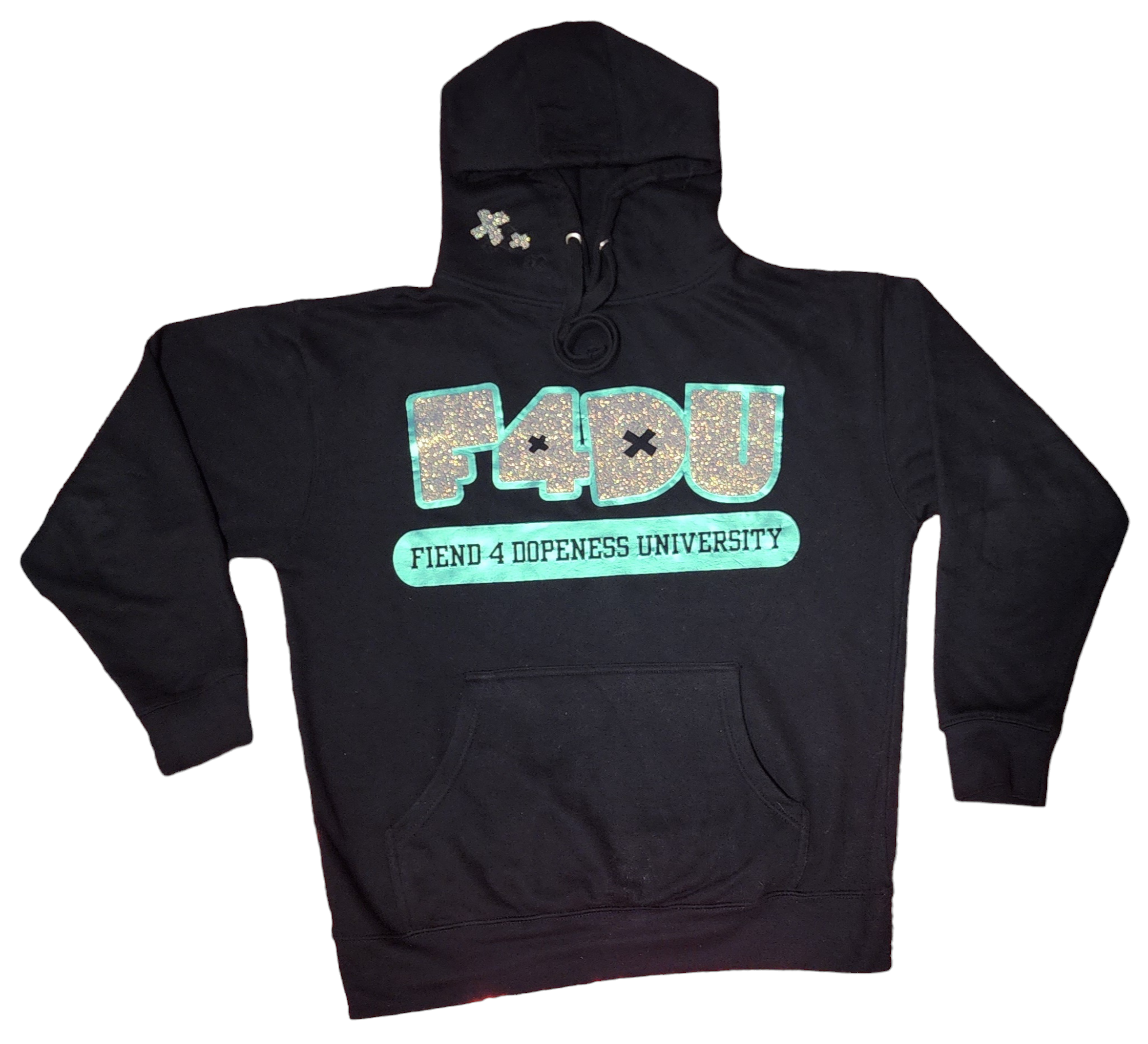 Fiend 4 Dopeness University 2 Toned Hoodie (Flip Flop Paint)