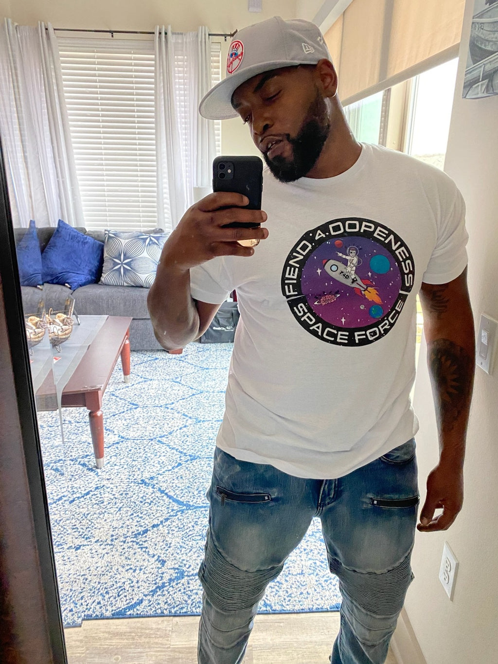 Fiend 4 Dopeness "Space Force" T-Shirt
